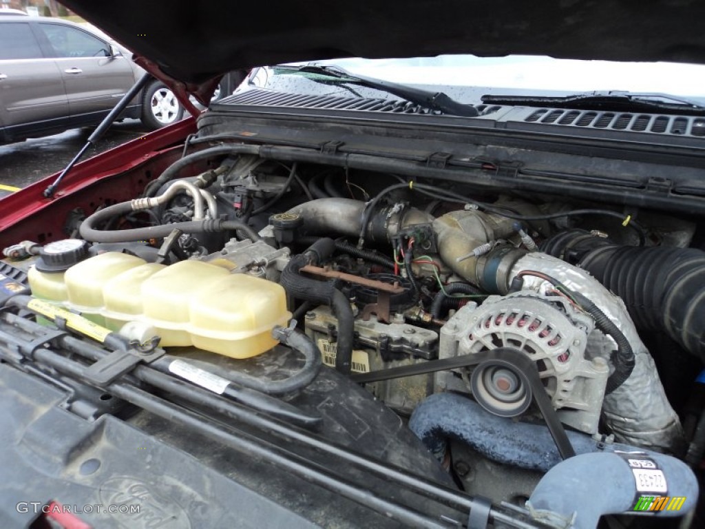 2001 Ford F350 Super Duty XL Regular Cab 4x4 Engine Photos