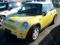 2004 Liquid Yellow Mini Cooper S Hardtop  photo #1