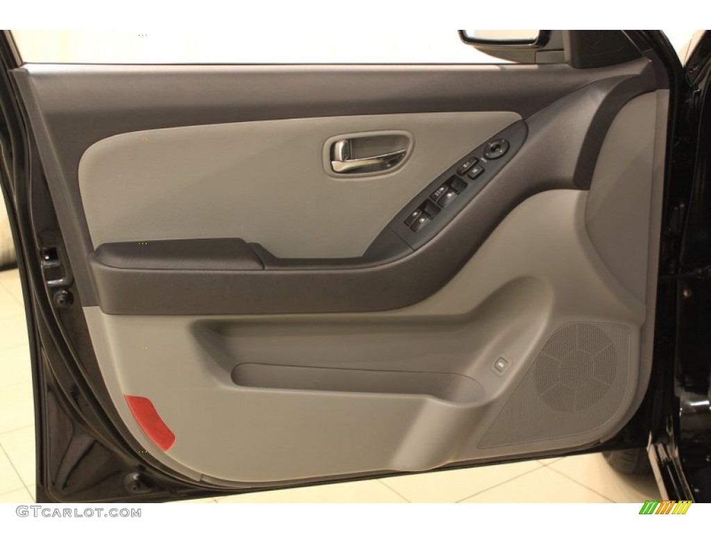 2010 Elantra GLS - Ebony Black / Gray photo #5