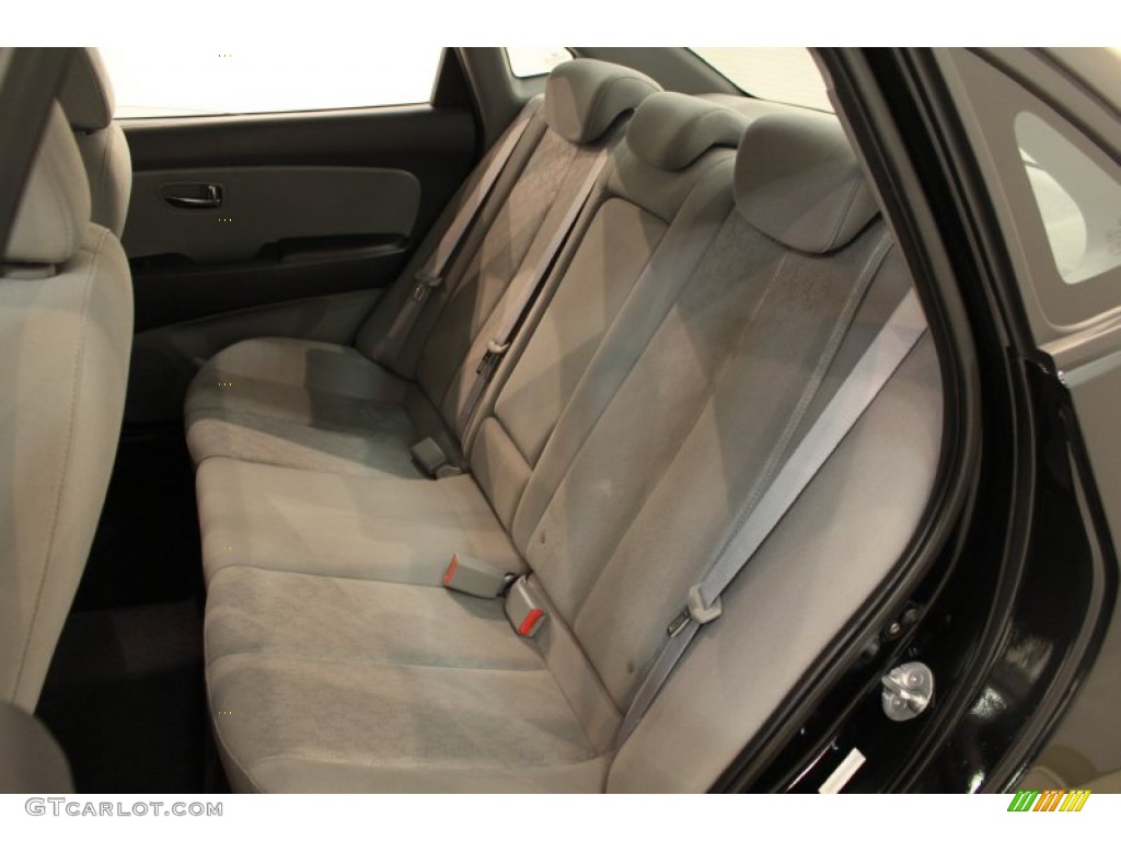 2010 Elantra GLS - Ebony Black / Gray photo #17