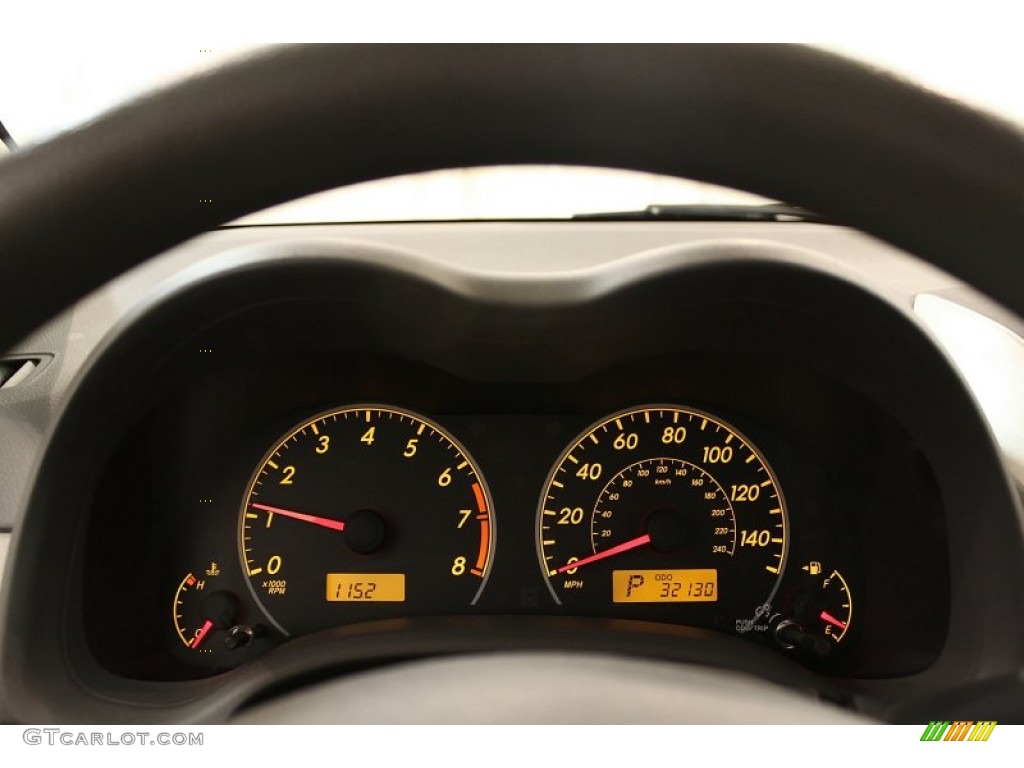 2009 Corolla LE - Classic Silver Metallic / Ash photo #8