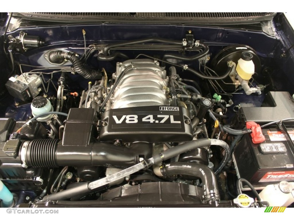 2004 Toyota Tundra SR5 Access Cab 4x4 4.7L DOHC 32V i-Force V8 Engine Photo #60039503
