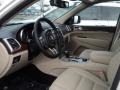 2012 Jeep Grand Cherokee Black/Light Frost Beige Interior Interior Photo