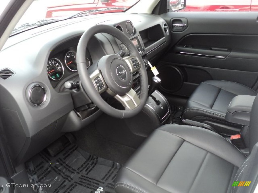 Dark Slate Gray Interior 2012 Jeep Patriot Limited 4x4 Photo #60040604