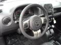 2012 Jeep Patriot Dark Slate Gray Interior Steering Wheel Photo