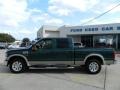 2008 Forest Green Metallic Ford F250 Super Duty Lariat Crew Cab  photo #8