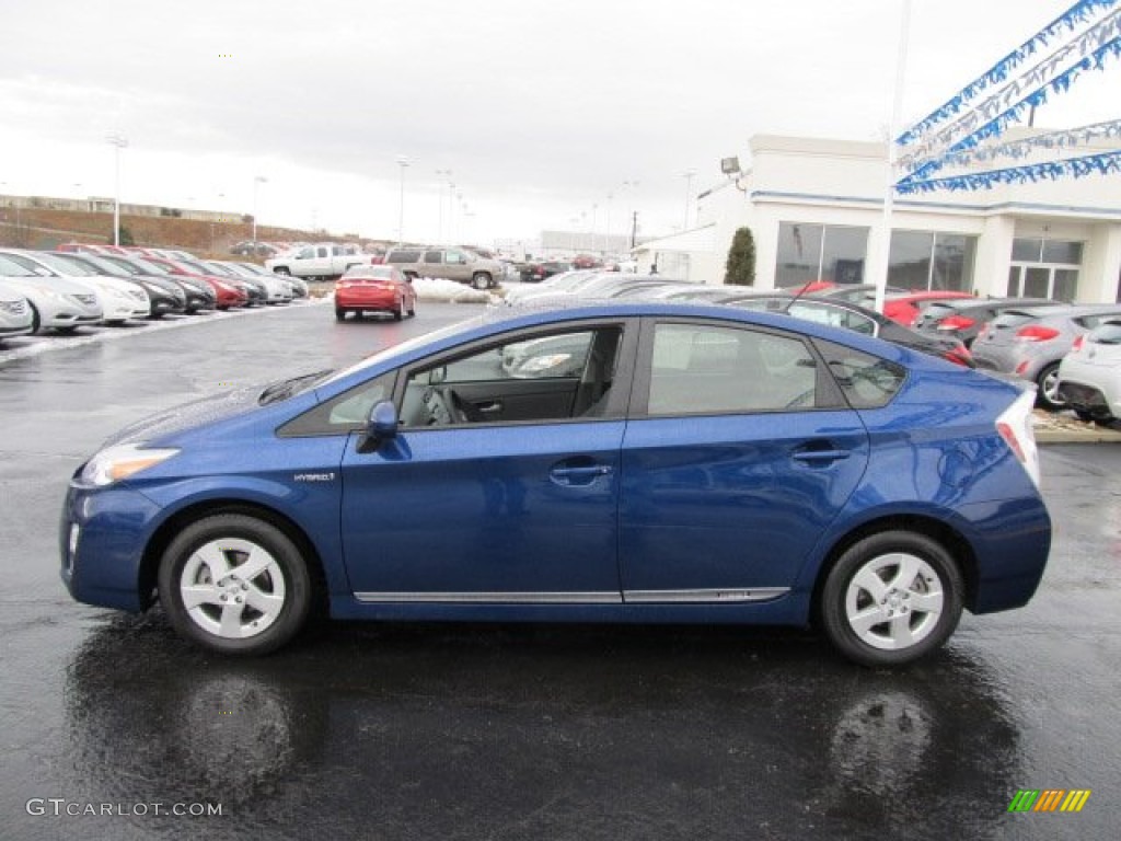 Blue Ribbon Metallic 2011 Toyota Prius Hybrid II Exterior Photo #60043085