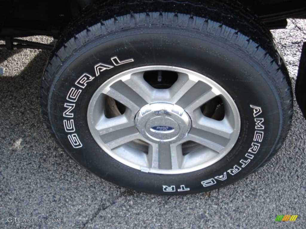 2005 F150 XLT SuperCab 4x4 - Dark Toreador Red Metallic / Medium Flint Grey photo #12