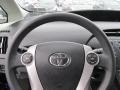 Misty Gray 2011 Toyota Prius Hybrid II Steering Wheel