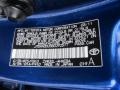 8T5: Blue Ribbon Metallic 2011 Toyota Prius Hybrid II Color Code