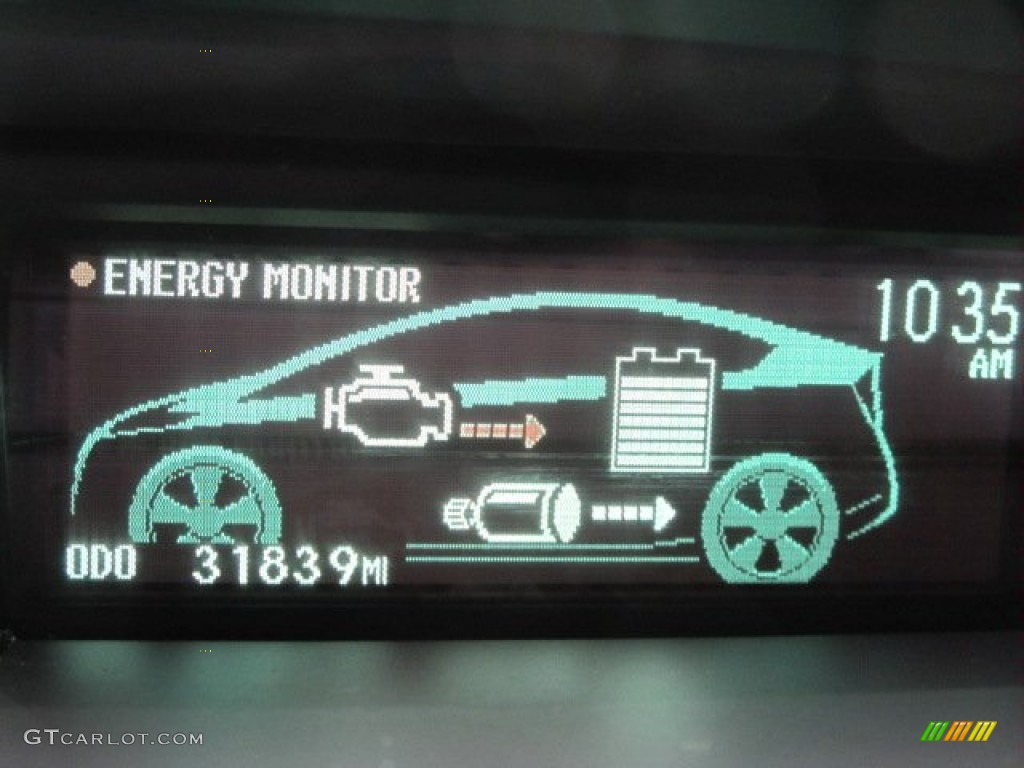2011 Toyota Prius Hybrid II Energy Monitor Photo #60043202