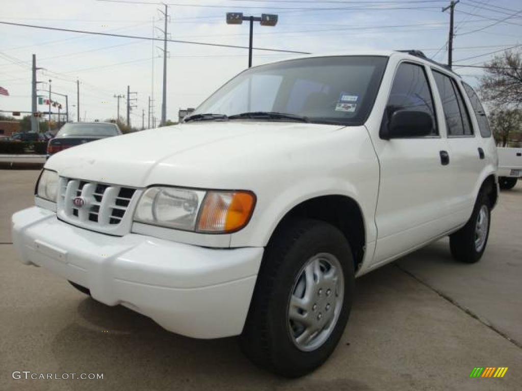 1999 Sportage  - White / Gray photo #1