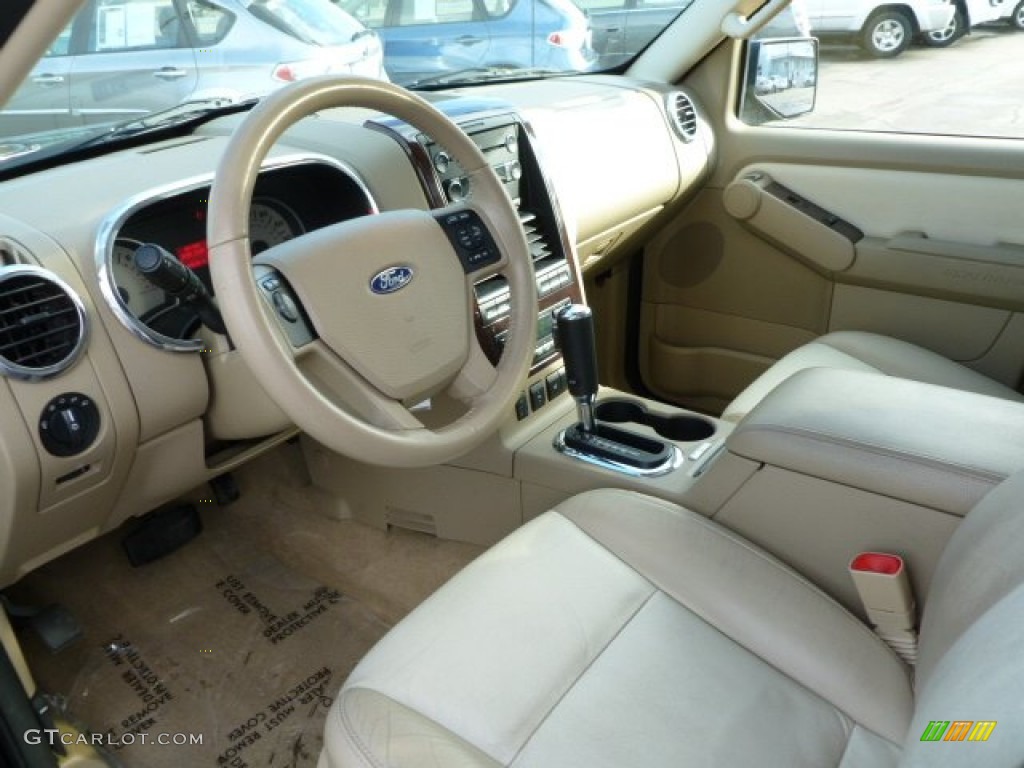 Camel Interior 2008 Ford Explorer Limited 4x4 Photo #60043802