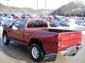 2011 Merlot Jewel Red Metallic GMC Canyon SLE Extended Cab  photo #6