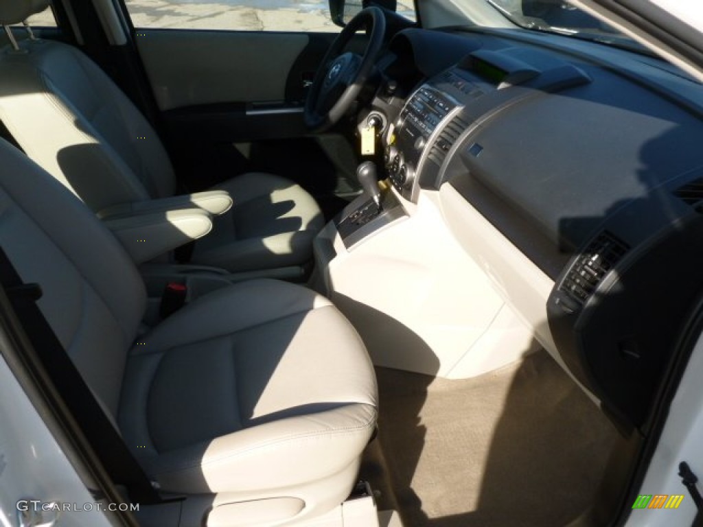 2008 MAZDA5 Sport - Crystal White / Sand photo #10
