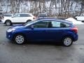 2012 Sonic Blue Metallic Ford Focus SE 5-Door  photo #5