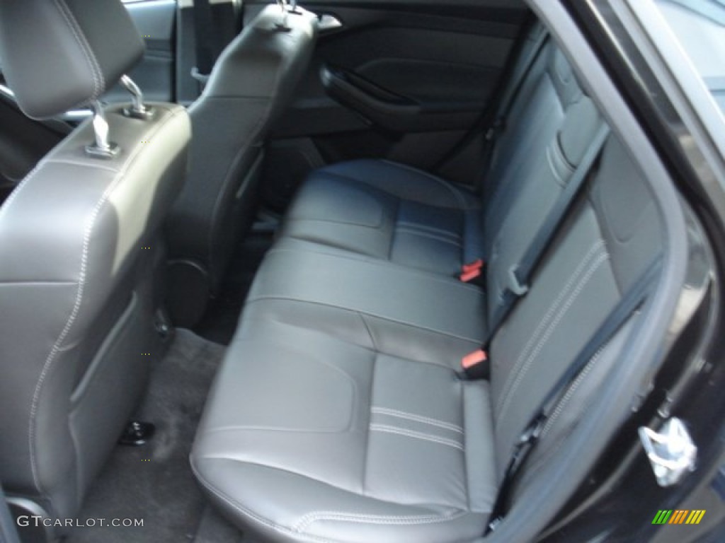 Charcoal Black Interior 2012 Ford Focus Titanium 5-Door Photo #60044264