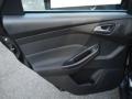 Charcoal Black 2012 Ford Focus Titanium 5-Door Door Panel
