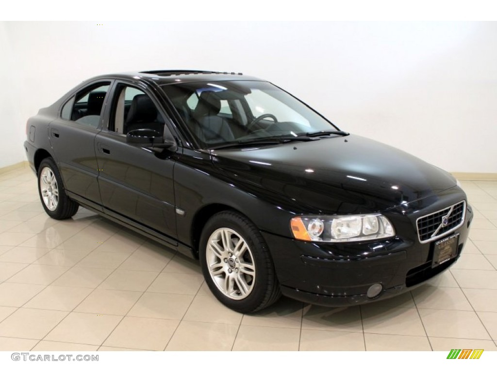 2006 S60 2.5T AWD - Black / Graphite photo #1