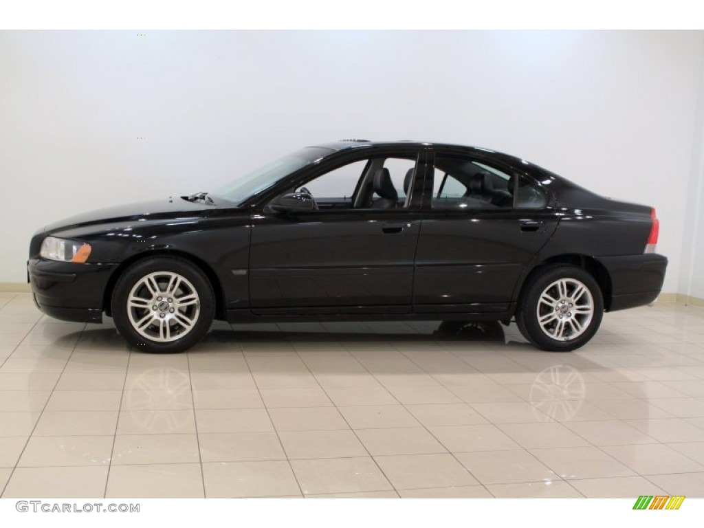 2006 S60 2.5T AWD - Black / Graphite photo #4