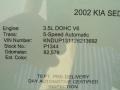 2002 Clear White Kia Sedona LX  photo #22