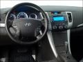 2010 Hyundai Sonata Gray Interior Dashboard Photo