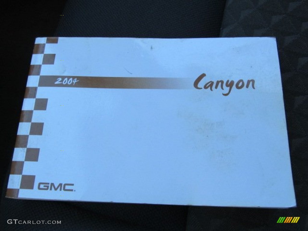 2004 GMC Canyon SLE Extended Cab Books/Manuals Photos