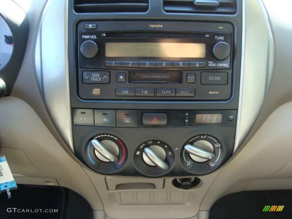 2004 RAV4 4WD - Everglade Green Metallic / Taupe photo #11