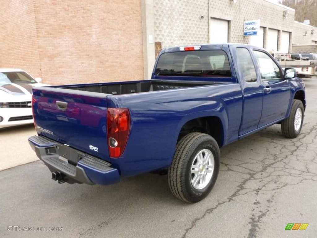 Deep Navy 2012 Chevrolet Colorado LT Extended Cab 4x4 Exterior Photo #60049944