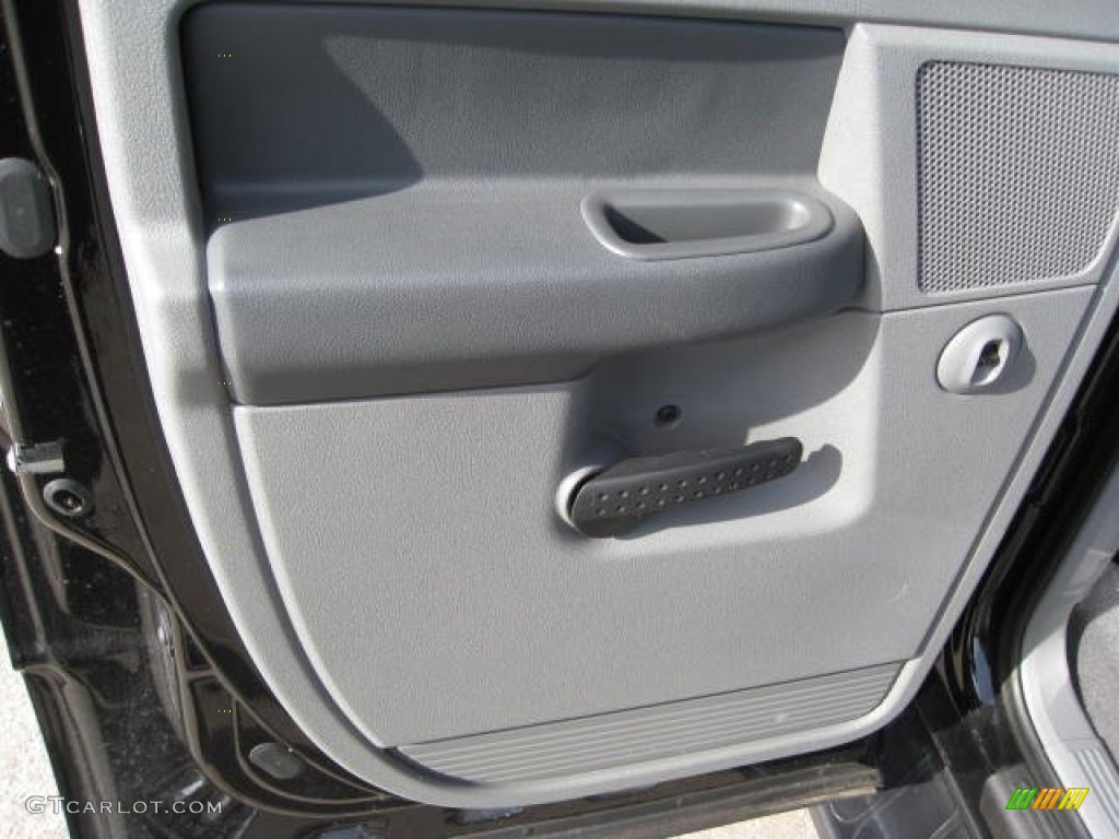 2008 Ram 3500 SLT Quad Cab 4x4 Dually - Brilliant Black Crystal Pearl / Medium Slate Gray photo #19