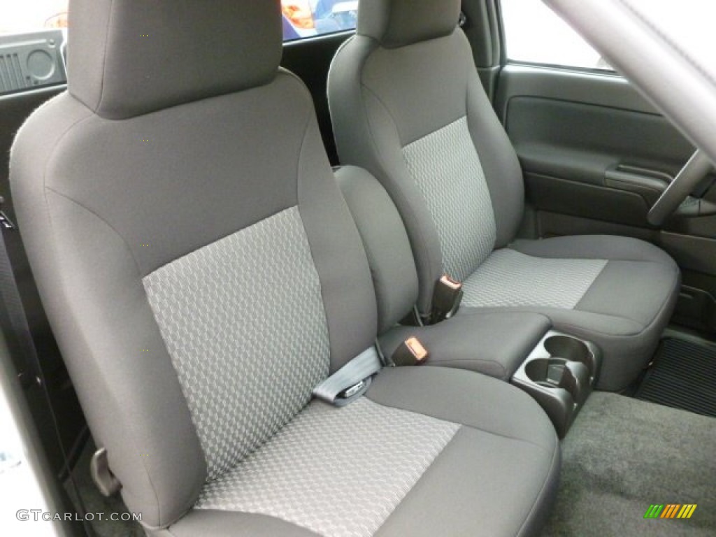 Ebony Interior 2012 Chevrolet Colorado Work Truck Regular Cab 4x4 Photo #60050527