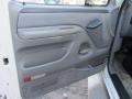 Opal Grey 1997 Ford F350 XLT Regular Cab Ambulance Door Panel