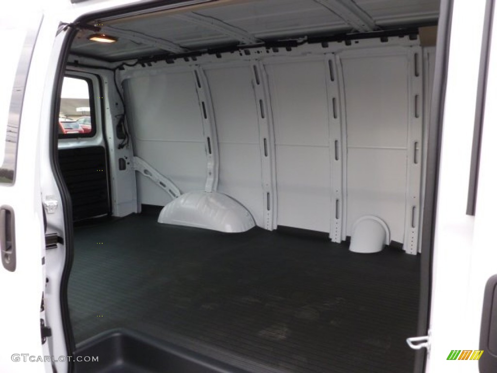 2012 Express 1500 AWD Cargo Van - Summit White / Medium Pewter photo #12