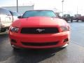 2012 Race Red Ford Mustang V6 Convertible  photo #4