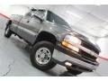 2002 Medium Charcoal Gray Metallic Chevrolet Silverado 2500 LS Extended Cab 4x4  photo #1