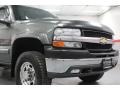 2002 Medium Charcoal Gray Metallic Chevrolet Silverado 2500 LS Extended Cab 4x4  photo #4