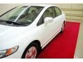 2007 Taffeta White Honda Civic Hybrid Sedan  photo #11