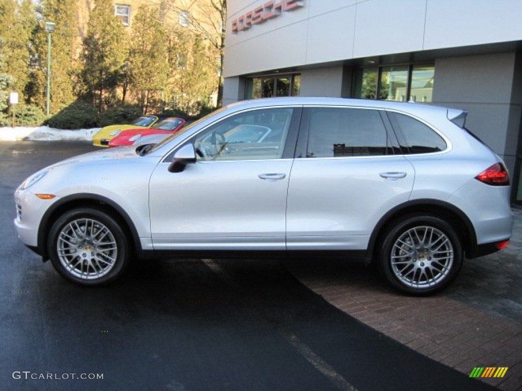 Classic Silver Metallic 2011 Porsche Cayenne S Exterior Photo #60052888