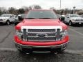 Race Red - F150 Lariat SuperCab 4x4 Photo No. 6