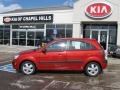 2007 Tropical Red Kia Rio Rio5 SX Hatchback  photo #1