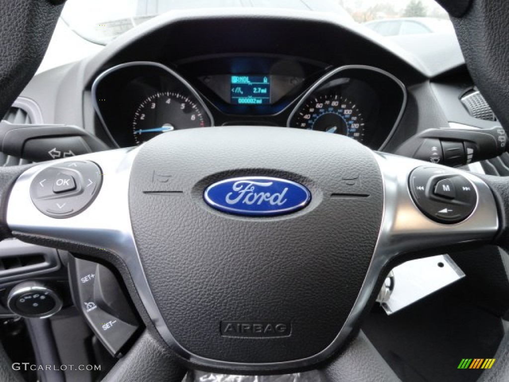 2012 Focus SE 5-Door - Tuxedo Black Metallic / Charcoal Black photo #12