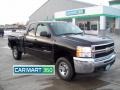 2009 Black Chevrolet Silverado 2500HD LT Extended Cab  photo #1