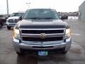 2009 Black Chevrolet Silverado 2500HD LT Extended Cab  photo #2