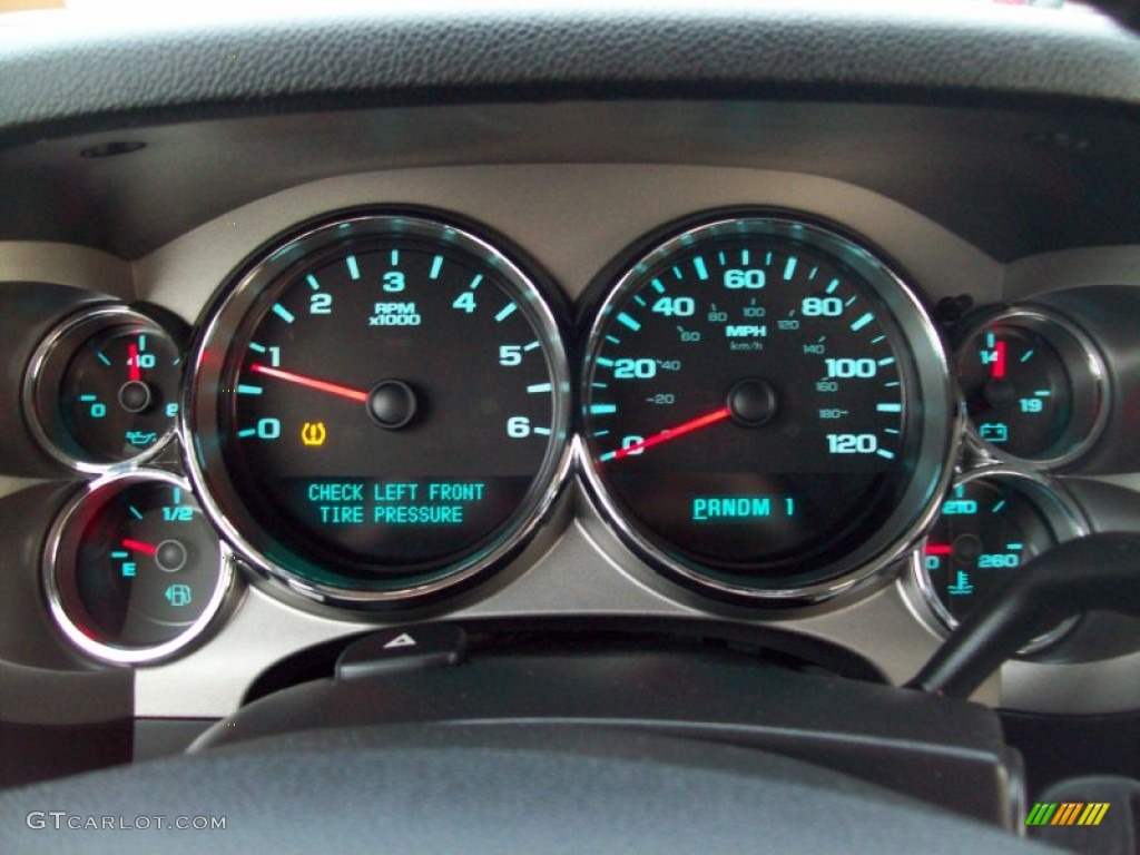 2009 Chevrolet Silverado 2500HD LT Extended Cab Gauges Photo #60054685