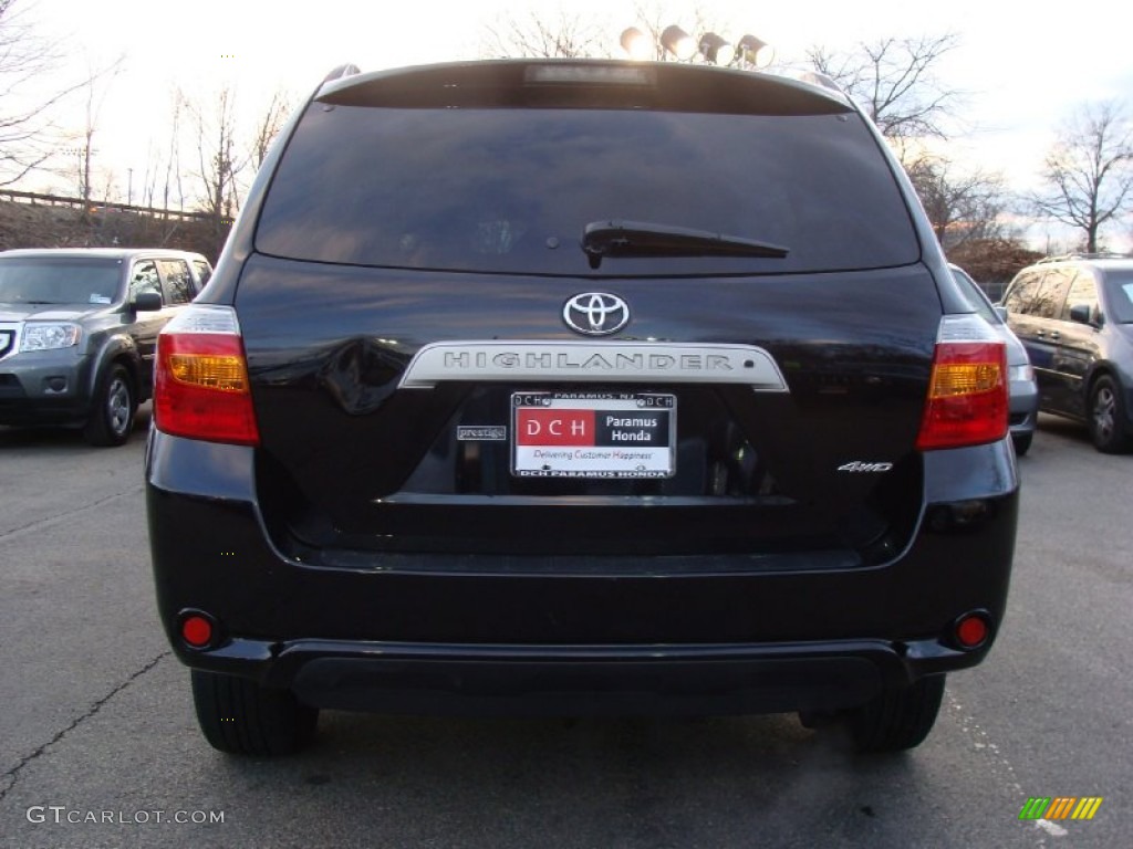 2010 Highlander SE 4WD - Black / Ash photo #10