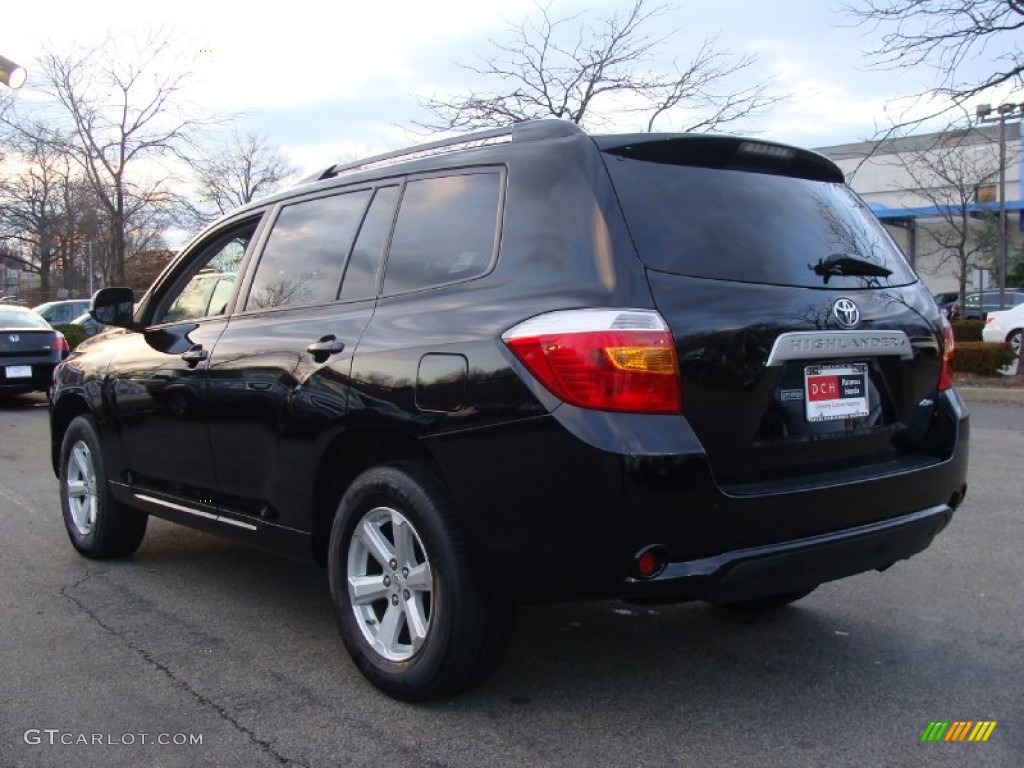 2010 Highlander SE 4WD - Black / Ash photo #11