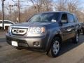 2010 Polished Metal Metallic Honda Pilot LX 4WD  photo #5