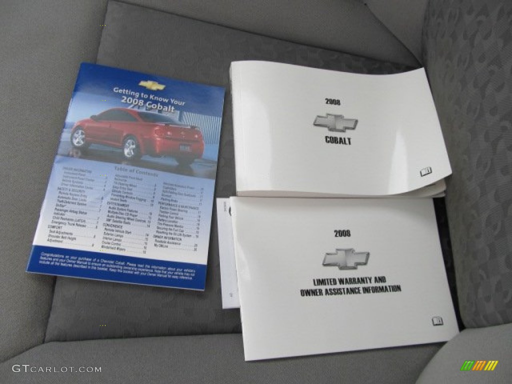 2008 Chevrolet Cobalt LS Coupe Books/Manuals Photo #60056998