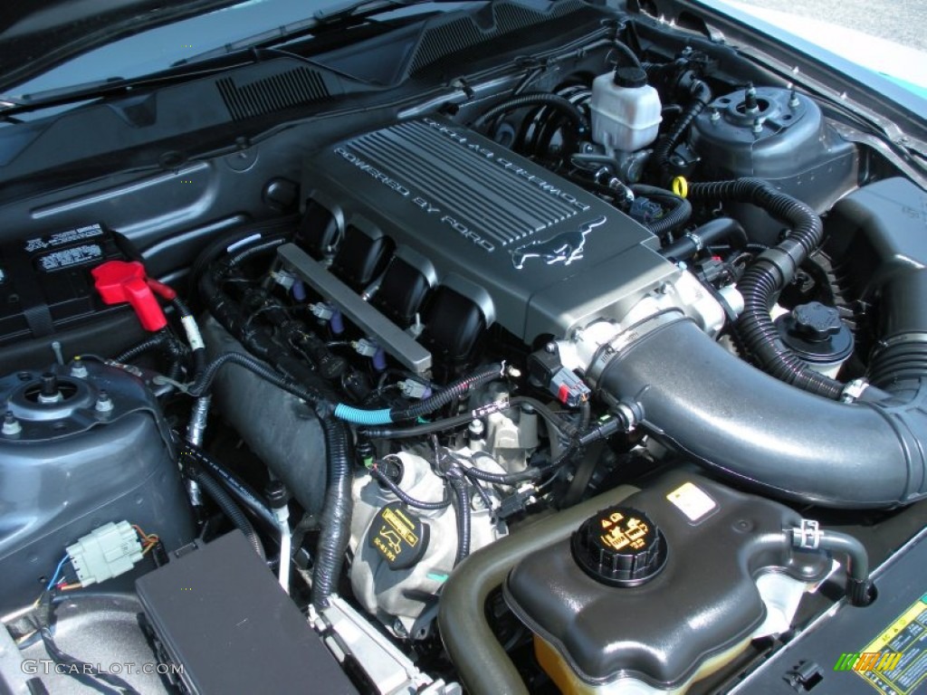 2010 Mustang GT Premium Coupe - Sterling Grey Metallic / Stone photo #24