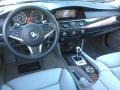 Grey Dakota Leather 2009 BMW 5 Series 535i Sedan Interior Color